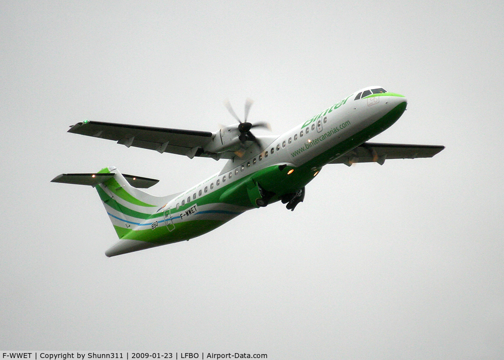 F-WWET, 2009 ATR 72-212A C/N 850, C/n 850