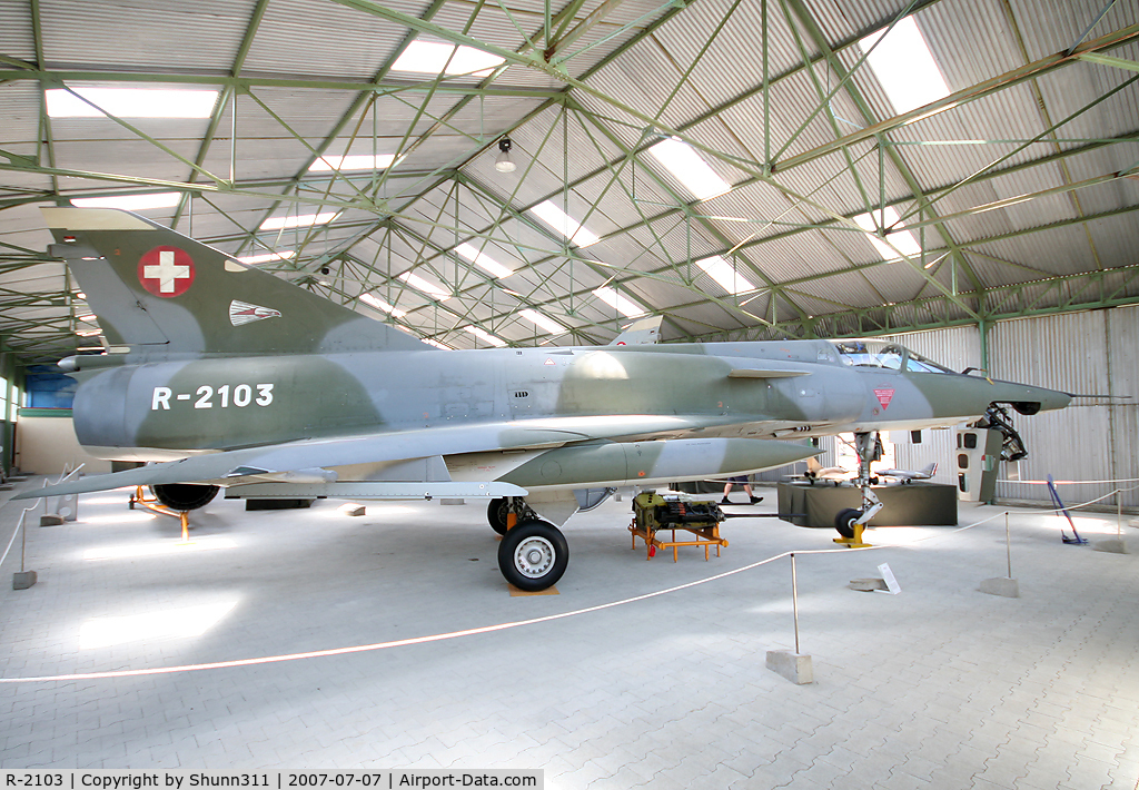 R-2103, Dassault Mirage IIIRS C/N 17-26-135/1028, S/n 17-26-135/1028 - Preserved Swiss Mirage IIIRS