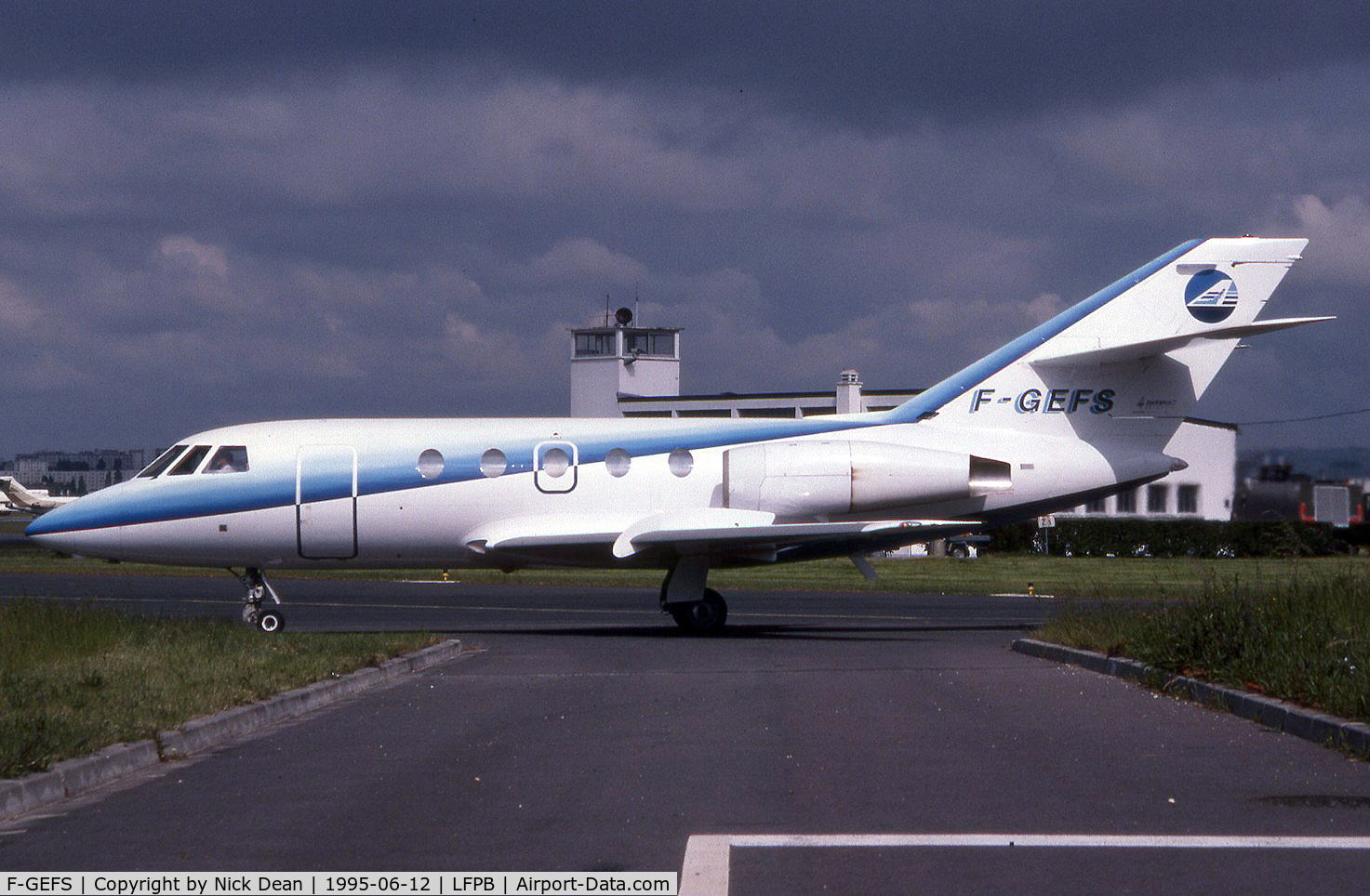 F-GEFS, Dassault Falcon (Mystere) 20F C/N 486, LFPB