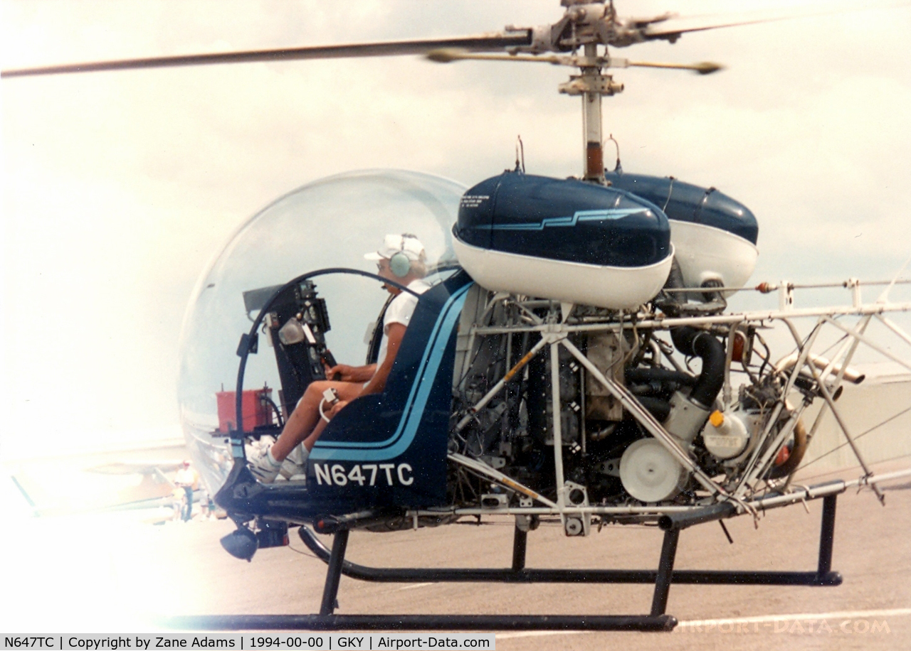 N647TC, 1965 Bell TH-13T Sioux C/N 3488 (65-8055), Bell 47 at Arlington Muni
