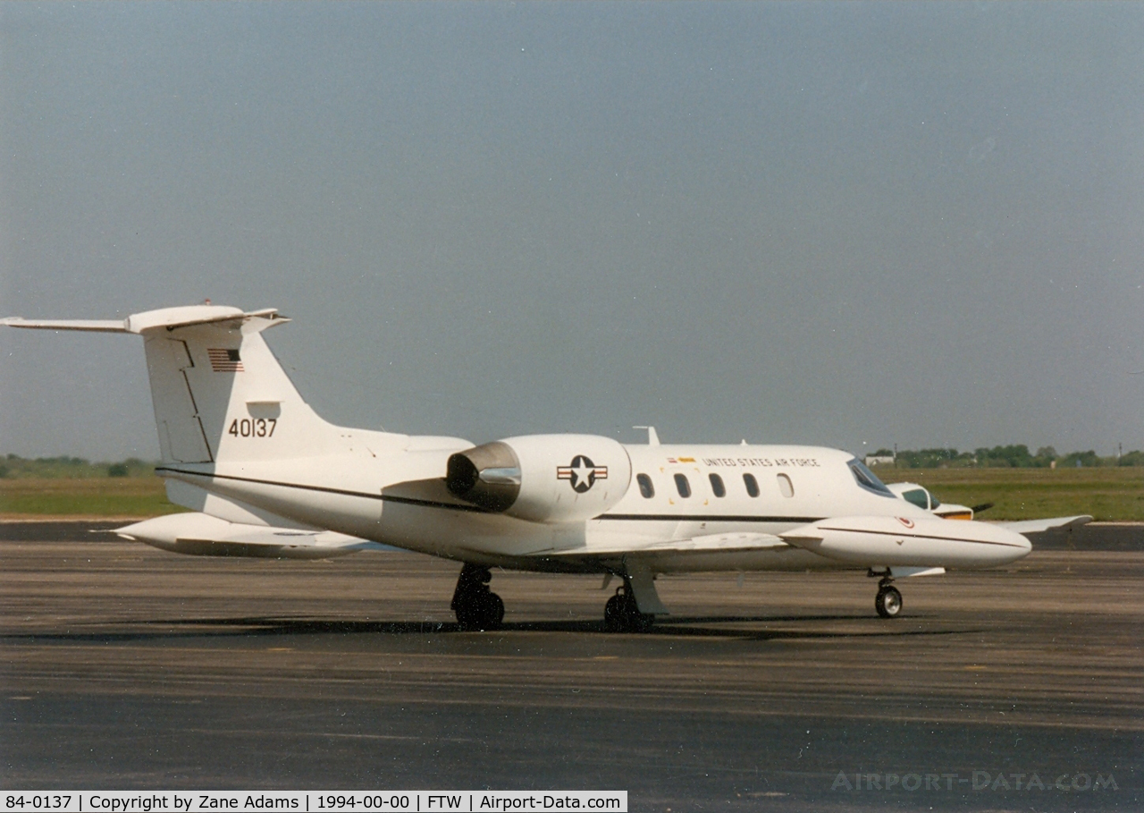 84-0137, 1984 Gates Learjet C-21A C/N 35A-573, USAF Learjet at Meacham Field