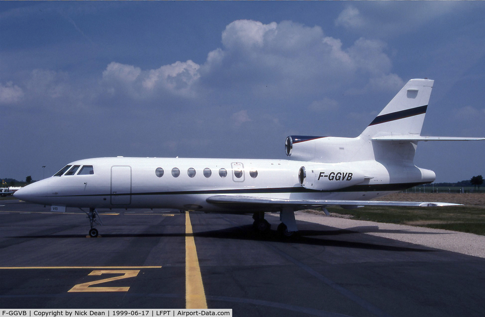 F-GGVB, 1979 Dassault Mystere Falcon 50 C/N 11, LFPT Pontoise