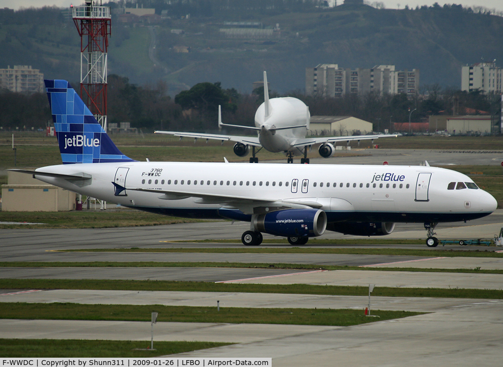 F-WWDC, 2008 Airbus A320-232 C/N 3760, C/n 3760 - To be N768JB