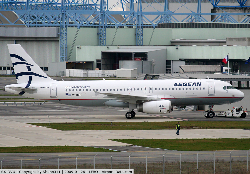 SX-DVU, 2009 Airbus A320-232 C/N 3753, Ready for delivery...