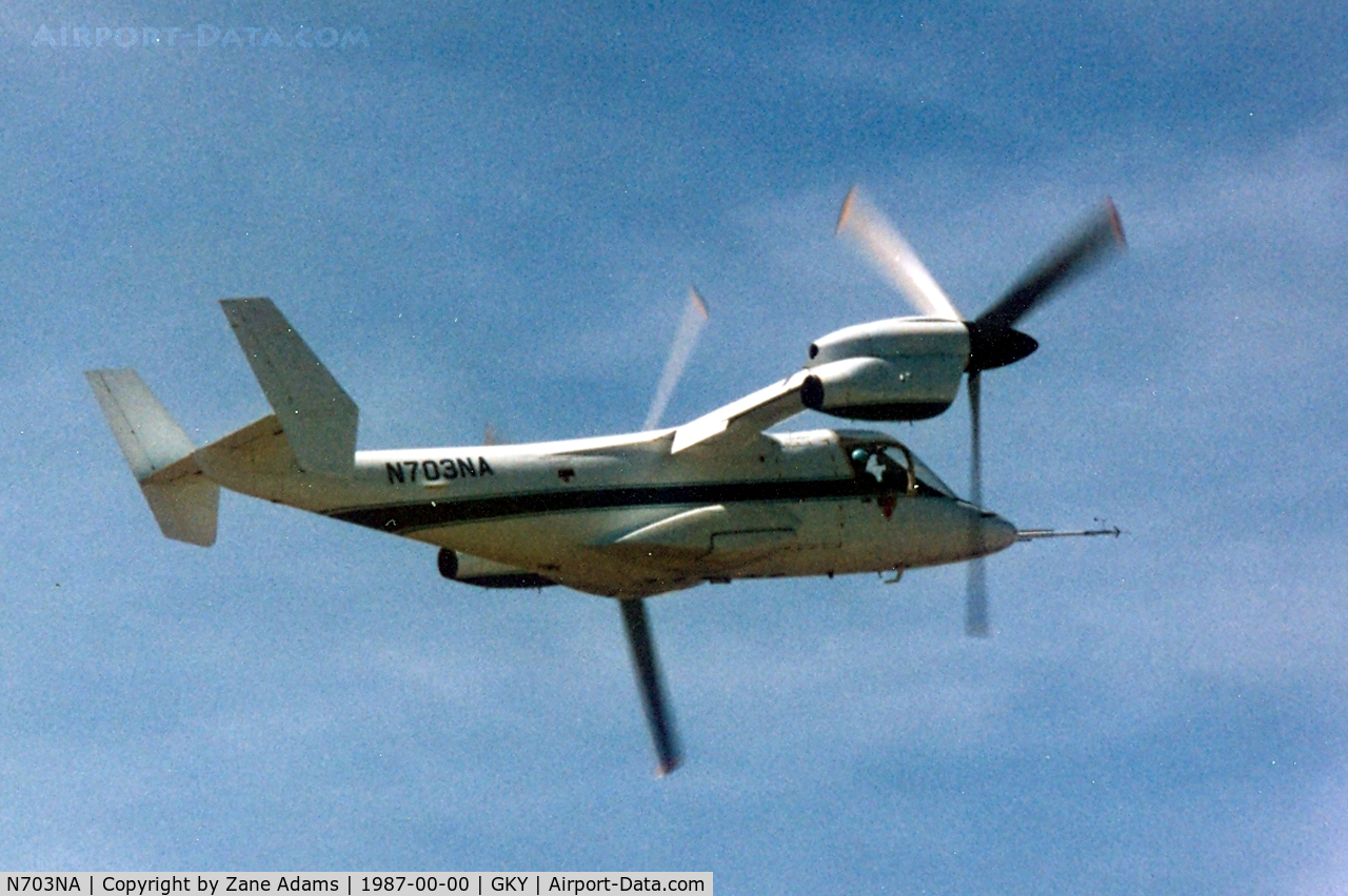 N703NA, 1979 Bell 301 C/N 0002, Bell Helicopter Tiltrotor prototype XV-15