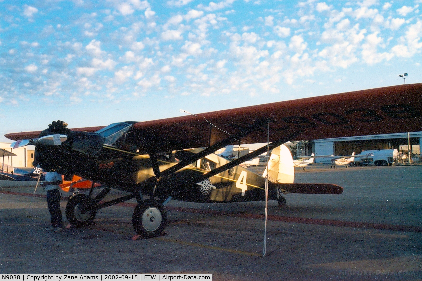 N9038, 1928 Curtiss-Wright Travel Air 6-B C/N 839, National Air Tour Stop at Fort Worth Mecham Field - 2003