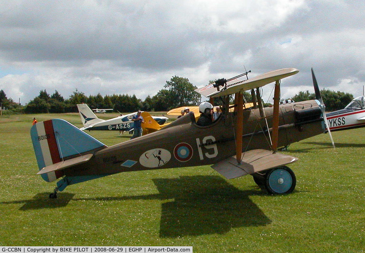 G-CCBN, 1982 Royal Aircraft Factory SE-5A Replica C/N 077246, PREVIOUSLY REGISTERED IN THE NETHERLANDS