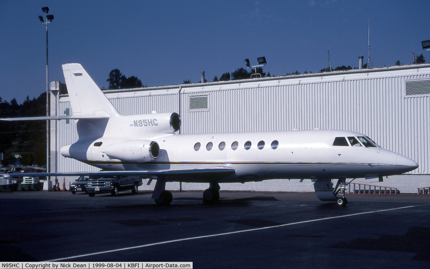 N95HC, 1994 Dassault Falcon 50 C/N 244, KBFI