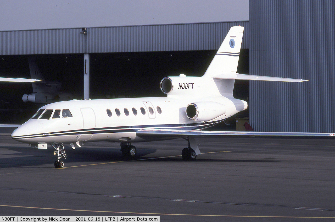 N30FT, 1998 Dassault Falcon 50EX C/N 271, LFPB
