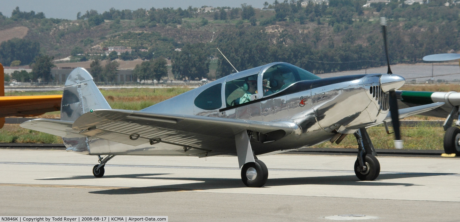 N3846K, 1948 Temco GC-1B Swift C/N 3546, Camarillo Airshow 2008