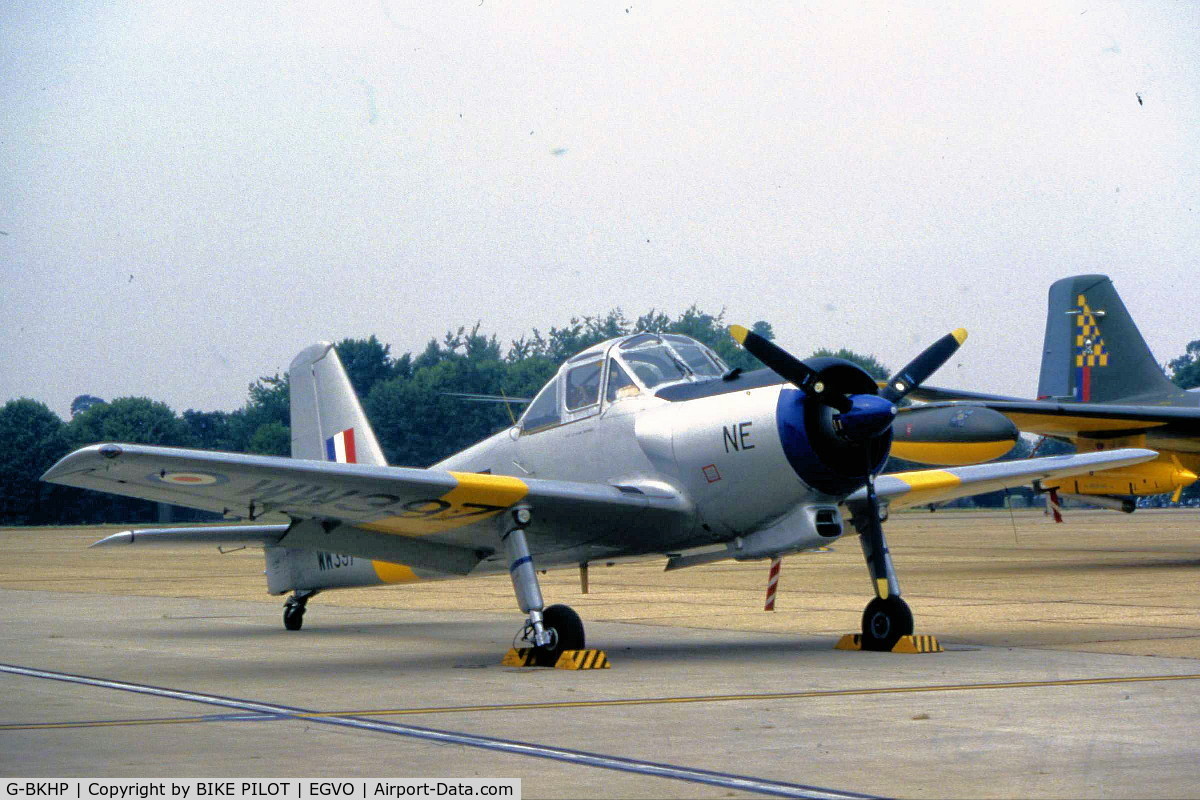 G-BKHP, 1954 Percival P-56 Provost T.1 C/N PAC/56/226, TAKEN AT ODIHAM FAMILIES DAY 1983