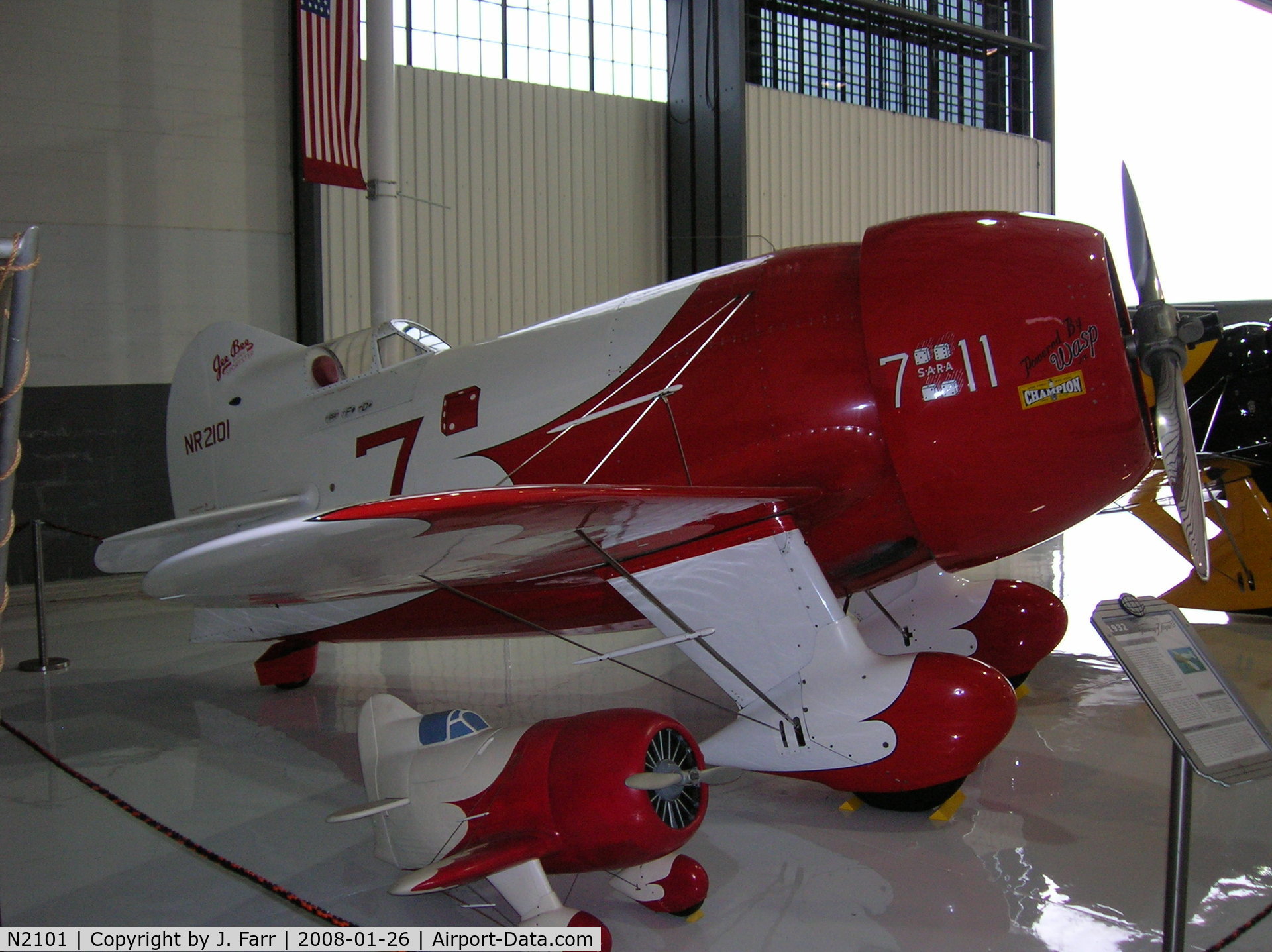 N2101, 1933 Granville Brothers Gee Bee Sportster E C/N R-2, Mamma and Baby