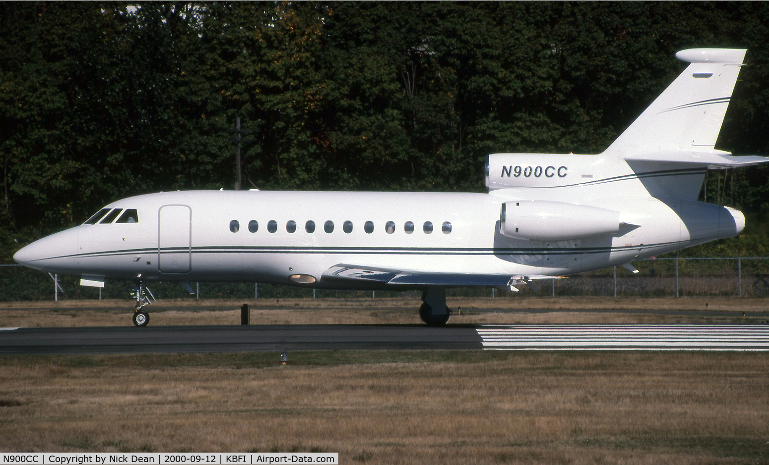 N900CC, Dassault Falcon 900C C/N 183, KBFI