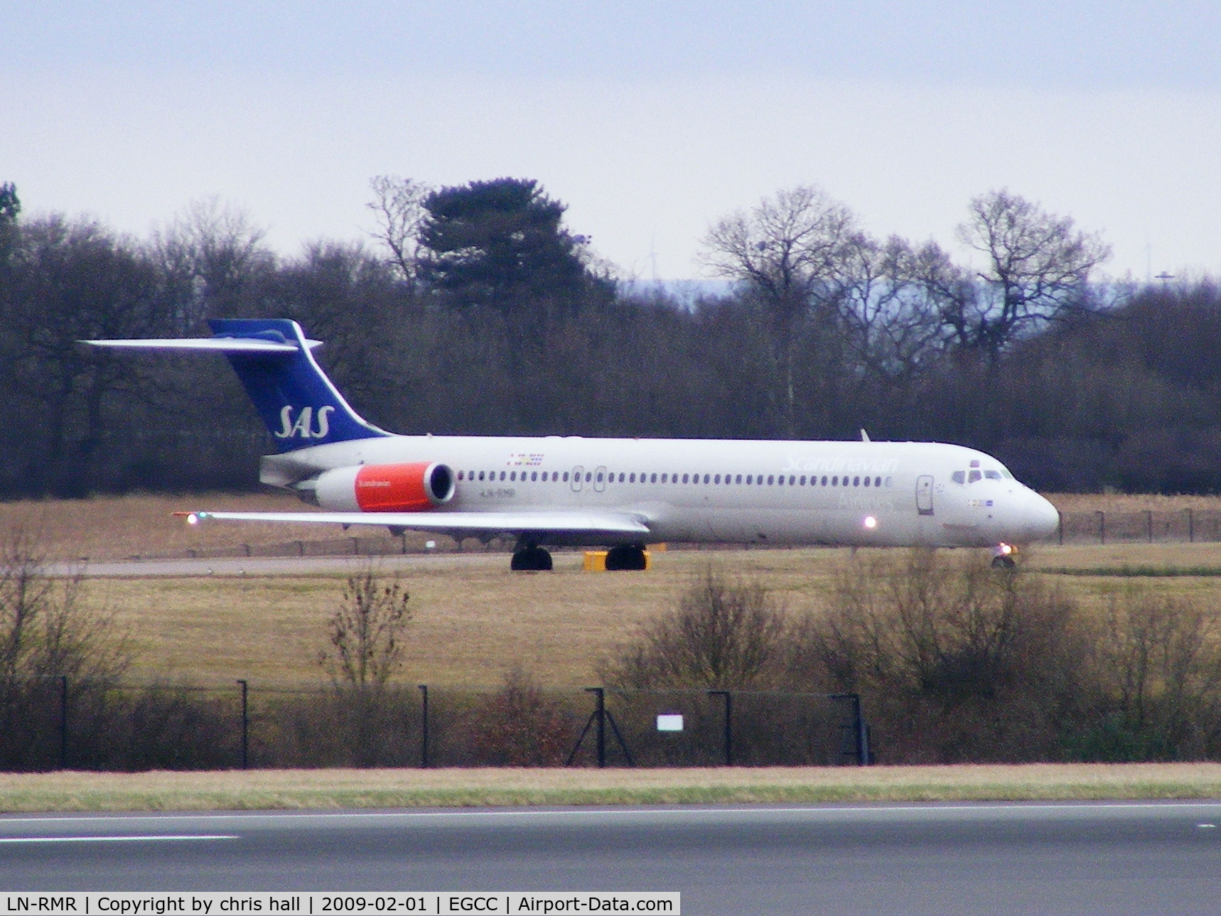 LN-RMR, 1992 McDonnell Douglas MD-81 (DC-9-81) C/N 53365, Scandinavian