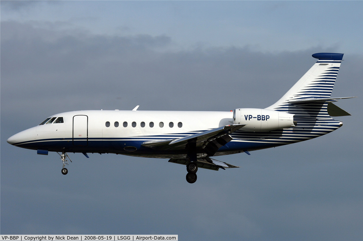 VP-BBP, 2001 Dassault Falcon 2000 C/N 160, LSGG