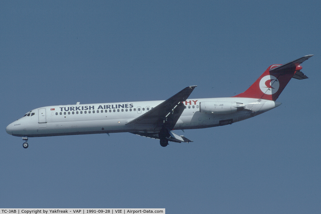 TC-JAB, 1968 Douglas DC-9-32 C/N 45774, Turkish Airlines DC9-30