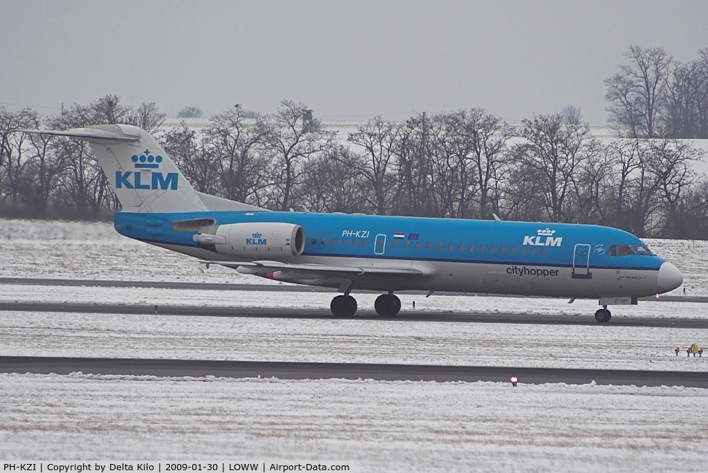 PH-KZI, 1997 Fokker 70 (F-28-0070) C/N 11579, KLM