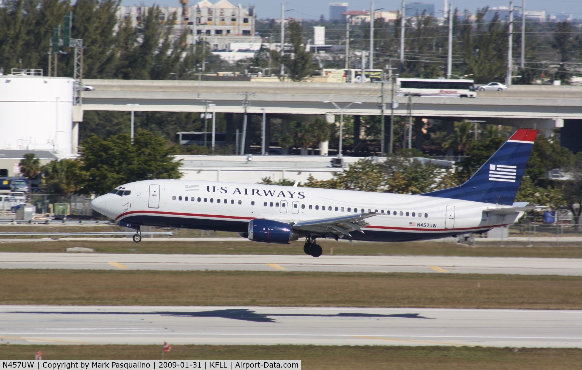N457UW, 1991 Boeing 737-4B7 C/N 25021, Boeing 737-400