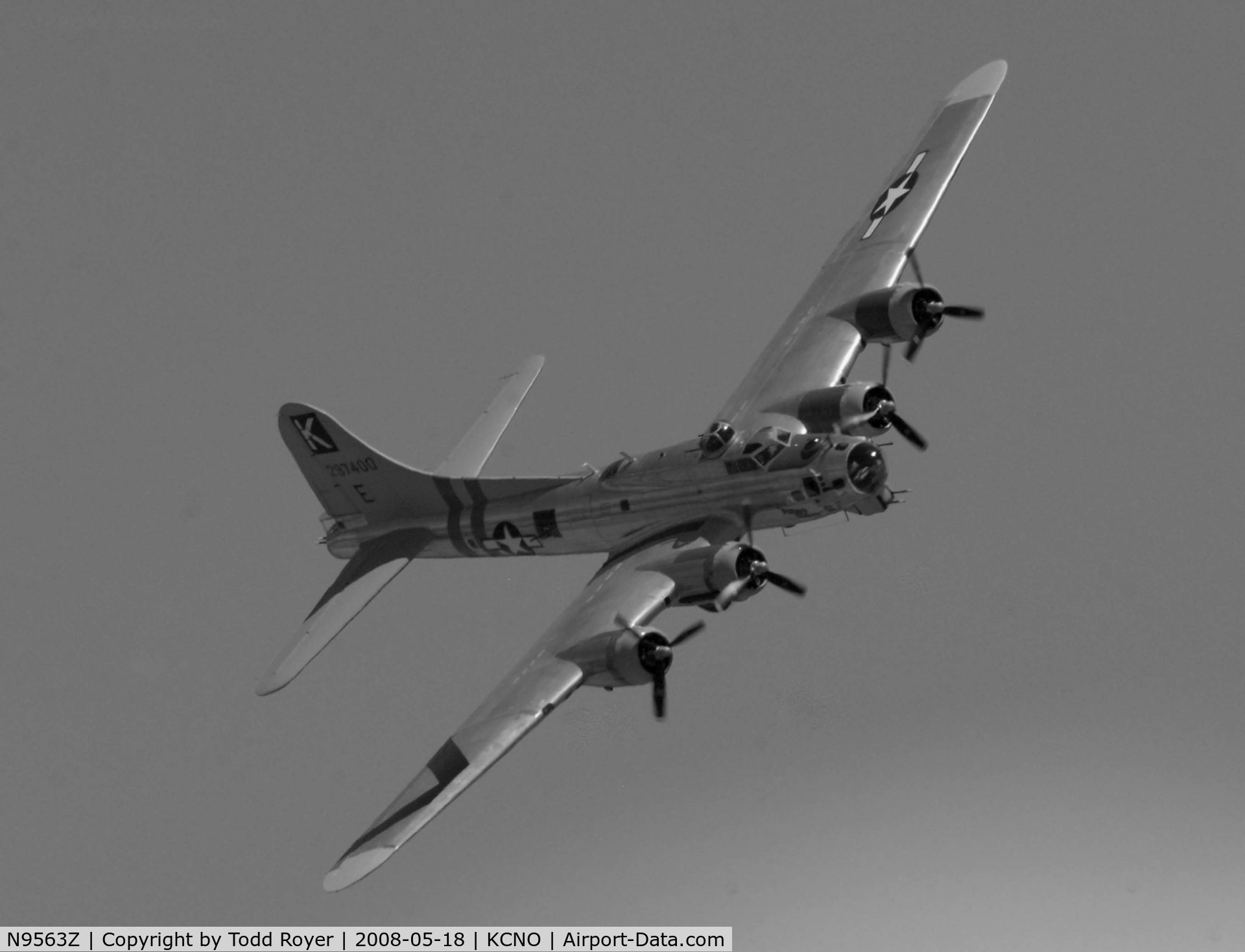 N9563Z, 1944 Boeing B-17G Flying Fortress C/N 32204, Chino Airshow 2008