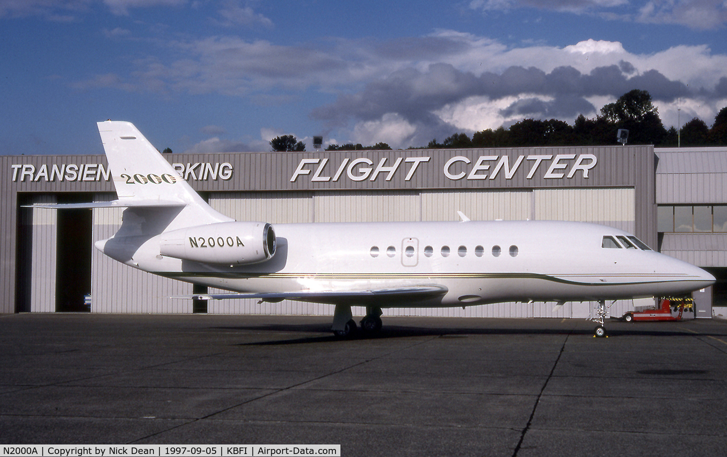 N2000A, 1996 Dassault Falcon 2000 C/N 044, KBFI