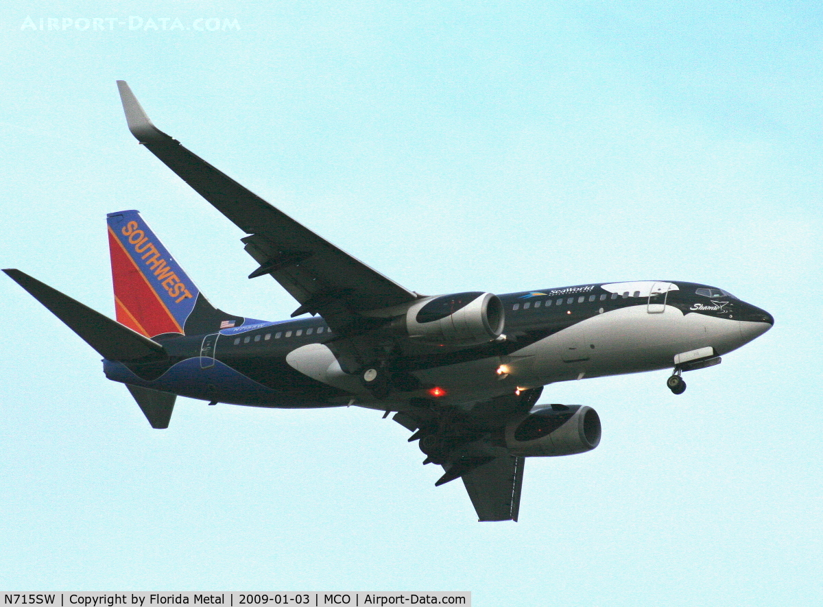 N715SW, 1998 Boeing 737-7H4 C/N 27849, Southwest 