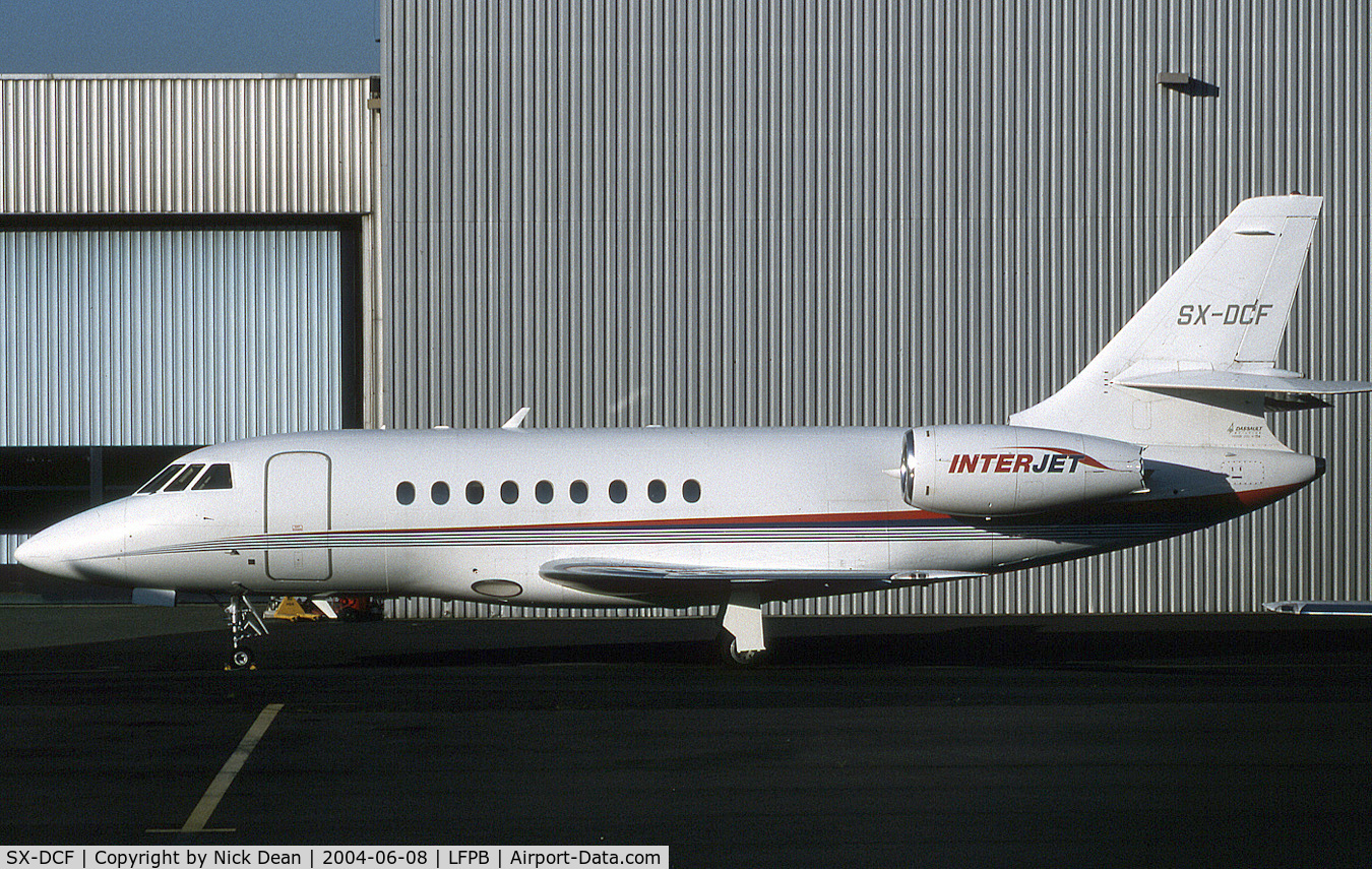 SX-DCF, 2001 Dassault Falcon 2000 C/N 134, Paris Le Bourget