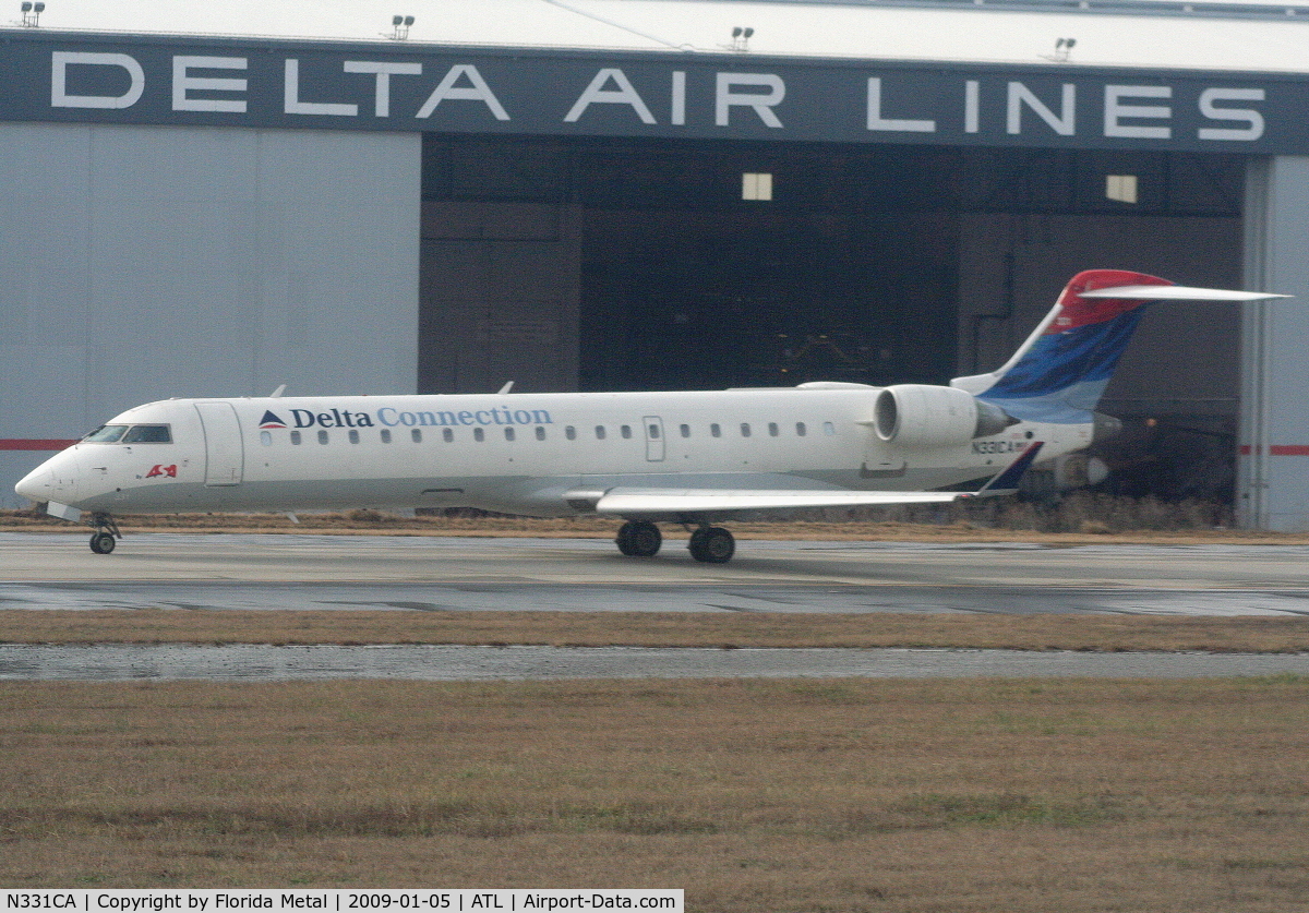 N331CA, 2002 Bombardier CRJ-701ER (CL-600-2C10) Regional Jet C/N 10061, ASA CRJ-700