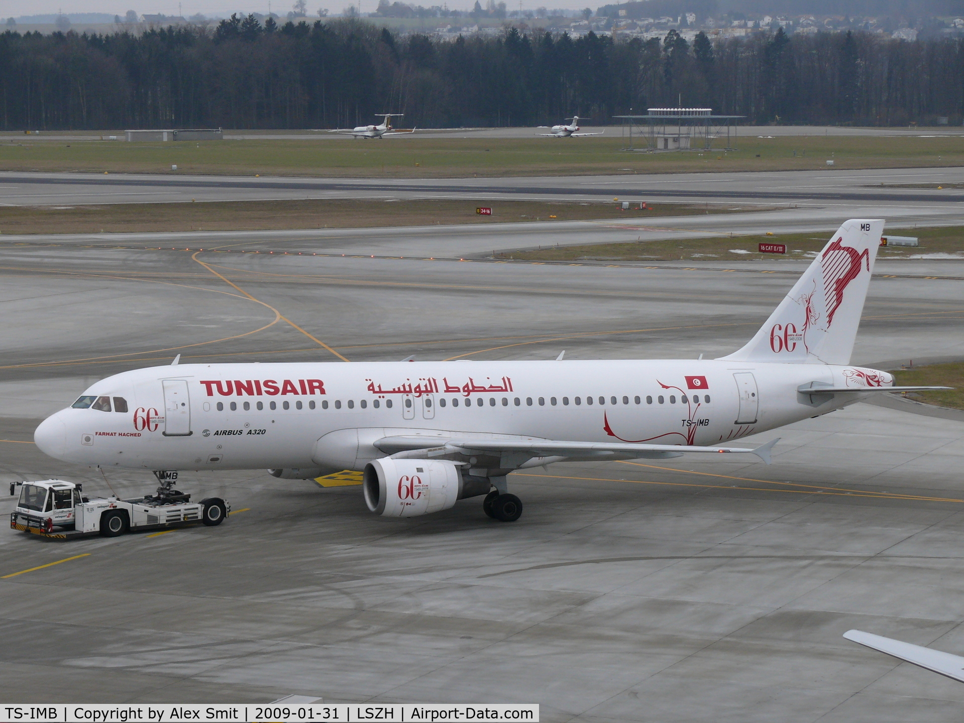 TS-IMB, 1990 Airbus A320-211 C/N 0119, Airbus A320-211 TS-IMB Tunisair