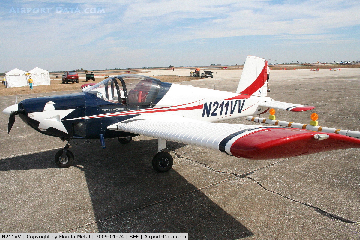 N211VV, 2005 Indus Aviation T-211 Thorpedo C/N 017S, Indus T-211 Thorpedo