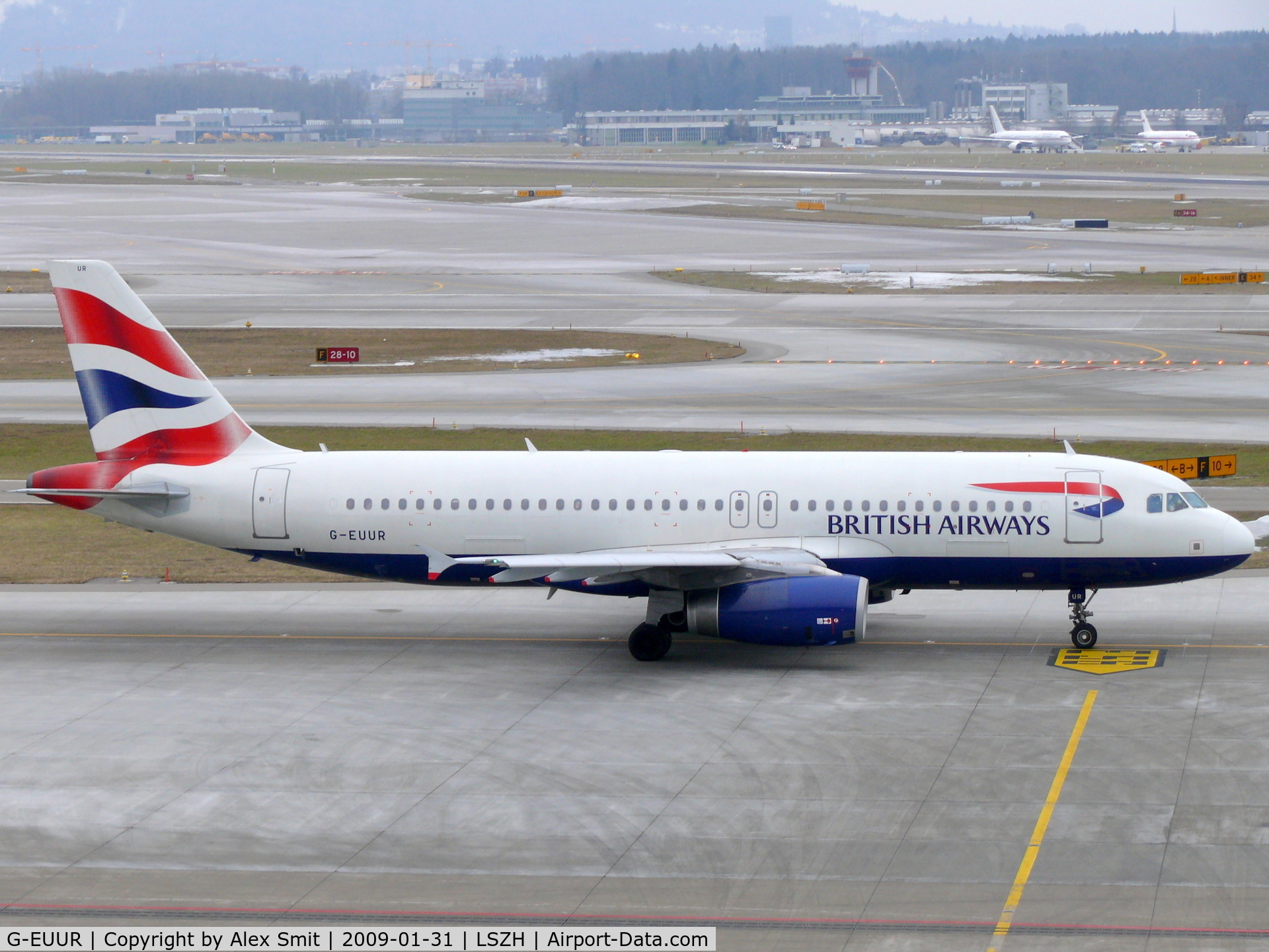 G-EUUR, 2003 Airbus A320-232 C/N 2040, Airbus A320-232 G-EUUR British Airways