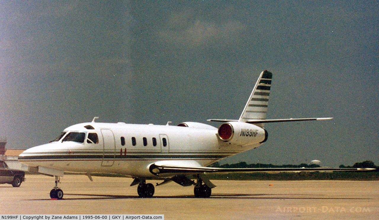 N199HF, 1991 Israel Aircraft Industries 1125 Westwind Astra C/N 027, At Arlington Municipal