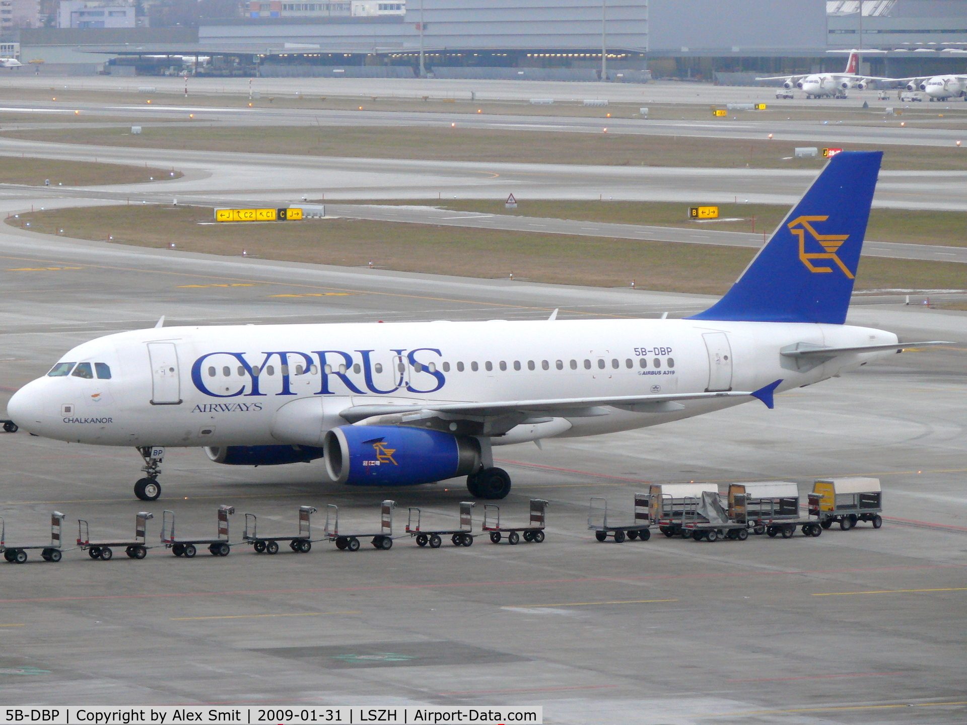 5B-DBP, 2002 Airbus A319-132 C/N 1768, Airbus A319-132 5B-DBP Cyprus Airways