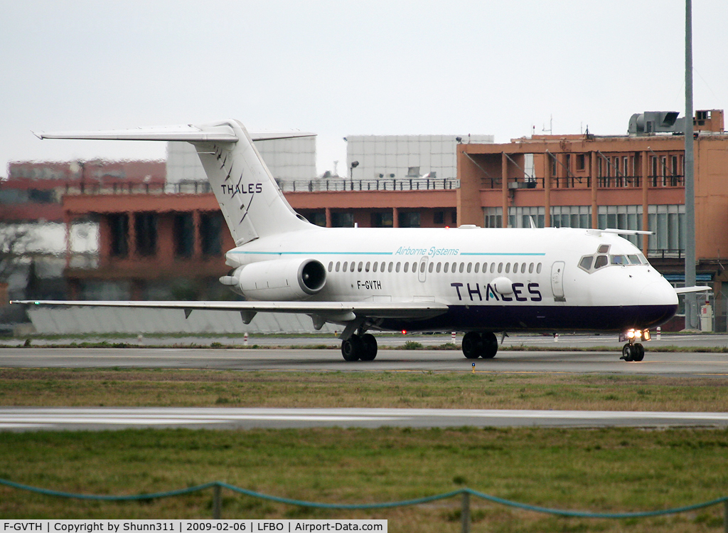 F-GVTH, 1969 Douglas DC-9-21 C/N 47308, Taxiing to the CEV area... So nice to have this old bird !