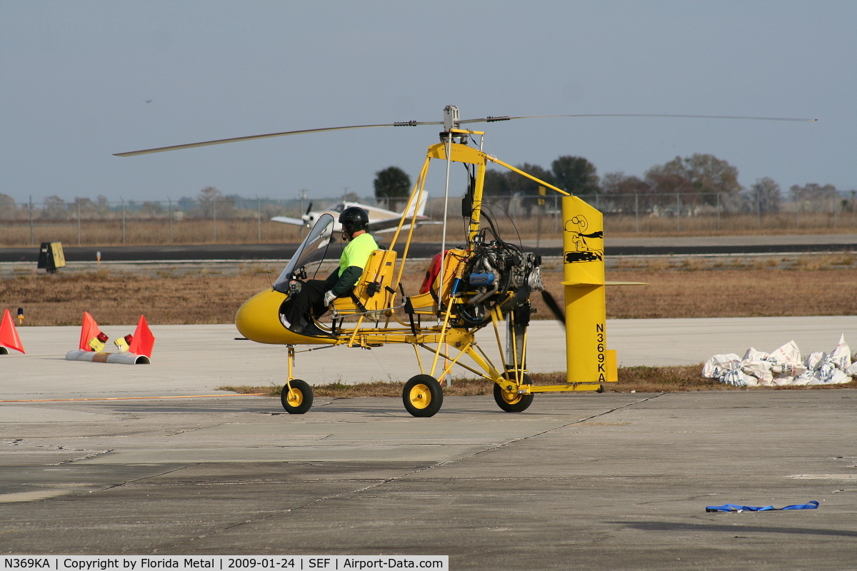 N369KA, 2003 Aurandt Kevin D DOMINATOR C/N 369001, Dominator Autogyro