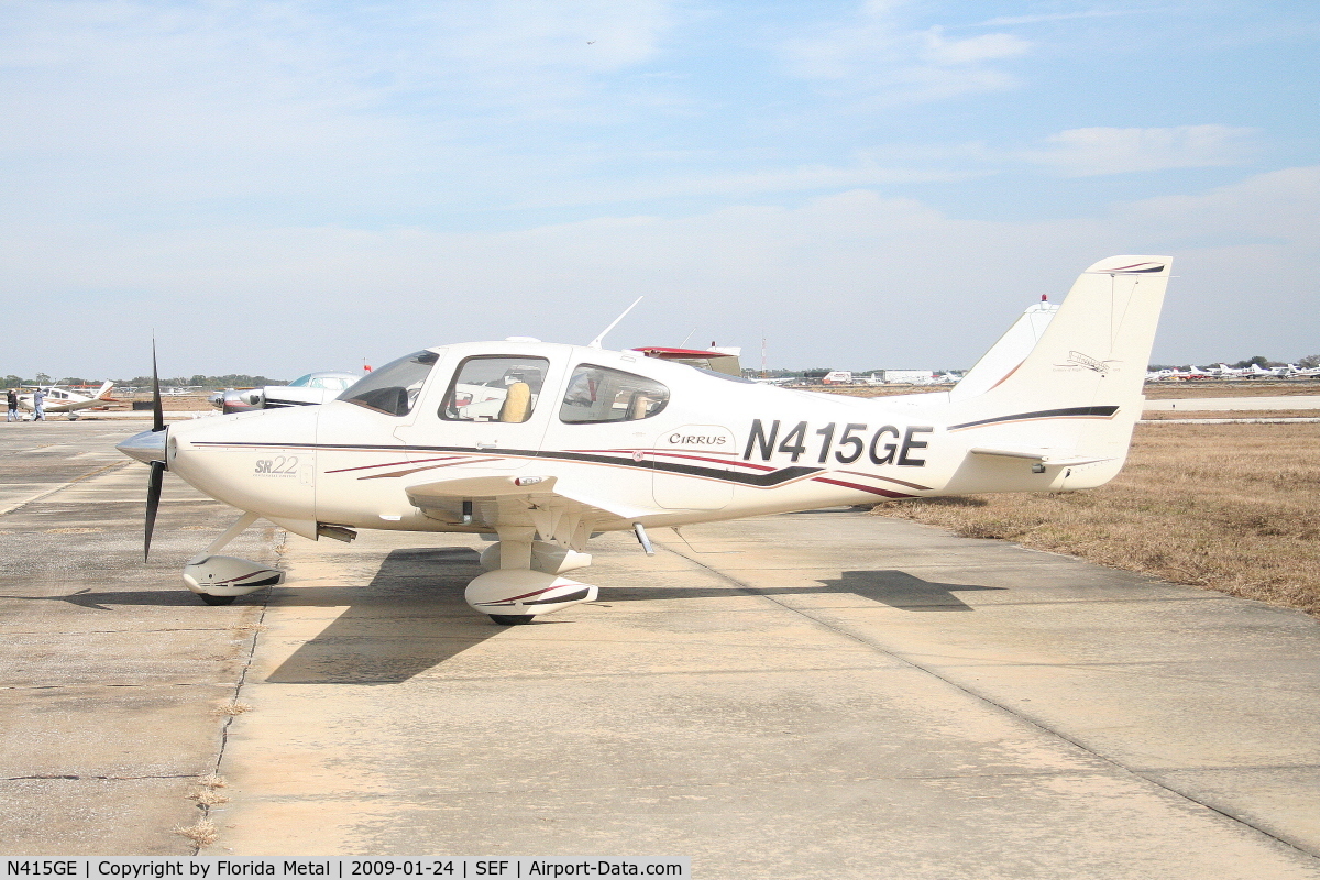 N415GE, 2003 Cirrus SR22 C/N 0693, Cirrus SR22