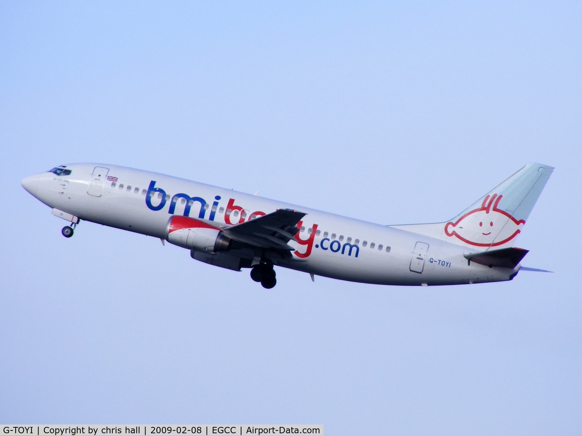 G-TOYI, 1998 Boeing 737-3Q8 C/N 28054, BMI Baby