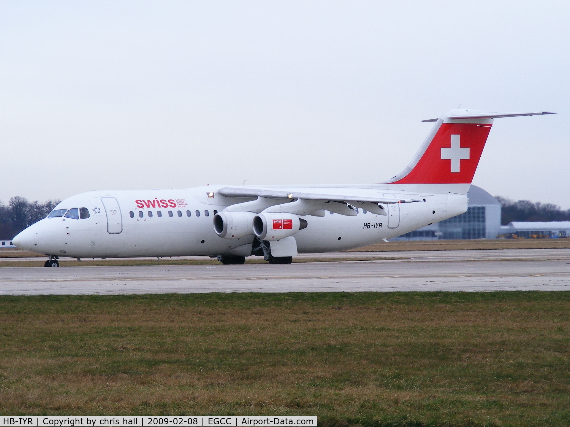 HB-IYR, 2001 British Aerospace Avro 146-RJ100 C/N E3382, Swiss Air
