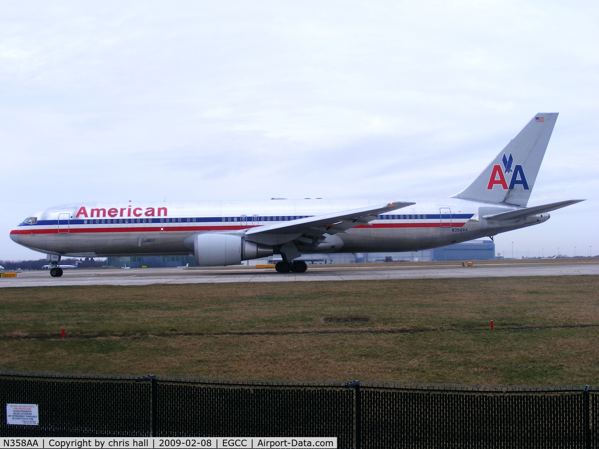 N358AA, 1988 Boeing 767-323 C/N 24039, American Airlines