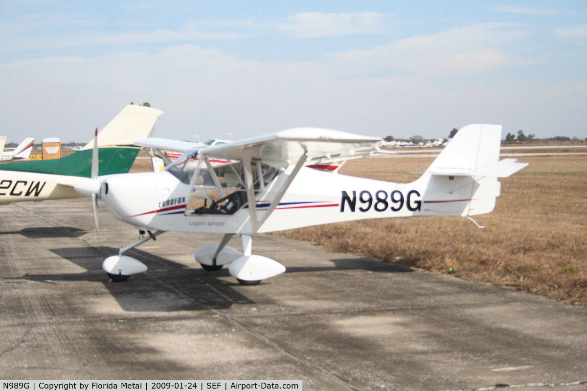 N989G, 2007 Aeropro Eurofox LSA C/N 224 07, Eurofox