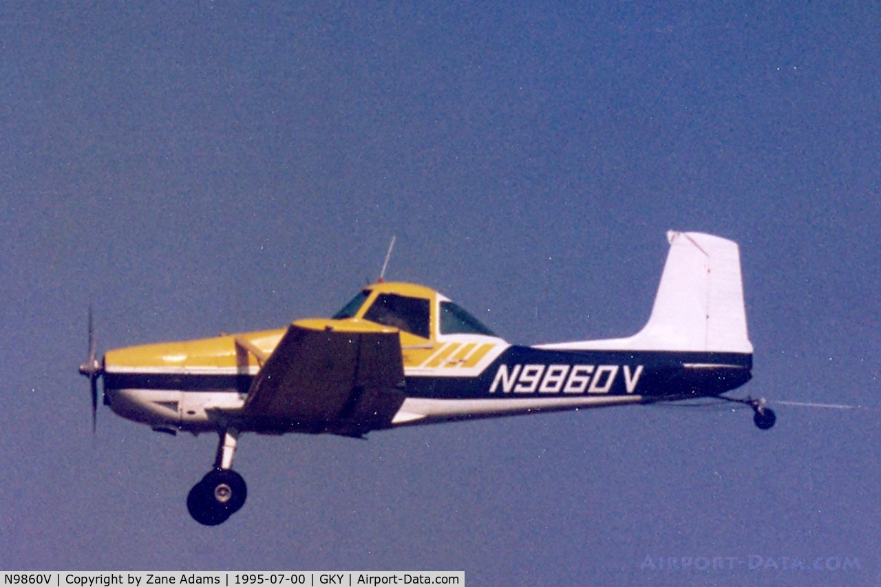 N9860V, Cessna A188 C/N 188-0110, Banner Towing