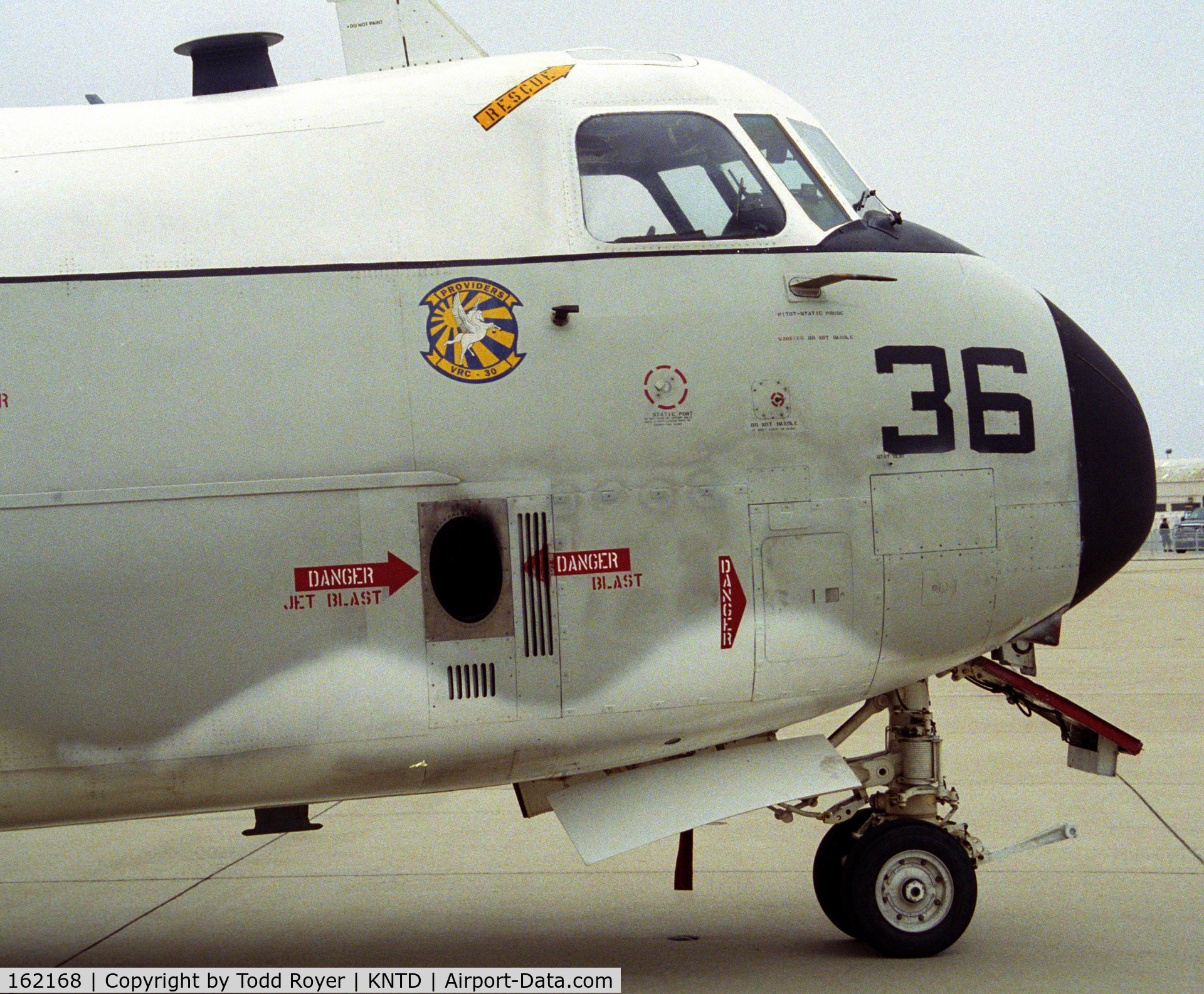 162168, Grumman C-2A Greyhound C/N 48, Point Mugu Airshow 2005
