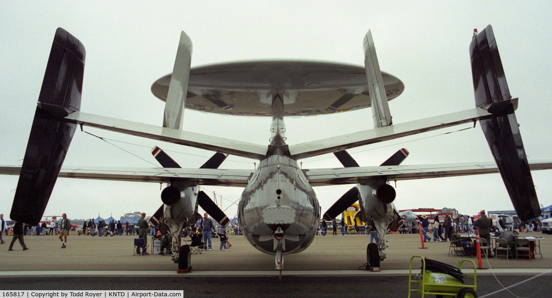 165817, 2000 Northrop Grumman E-2C Hawkeye C/N A188, Point Mugu Airshow 2005