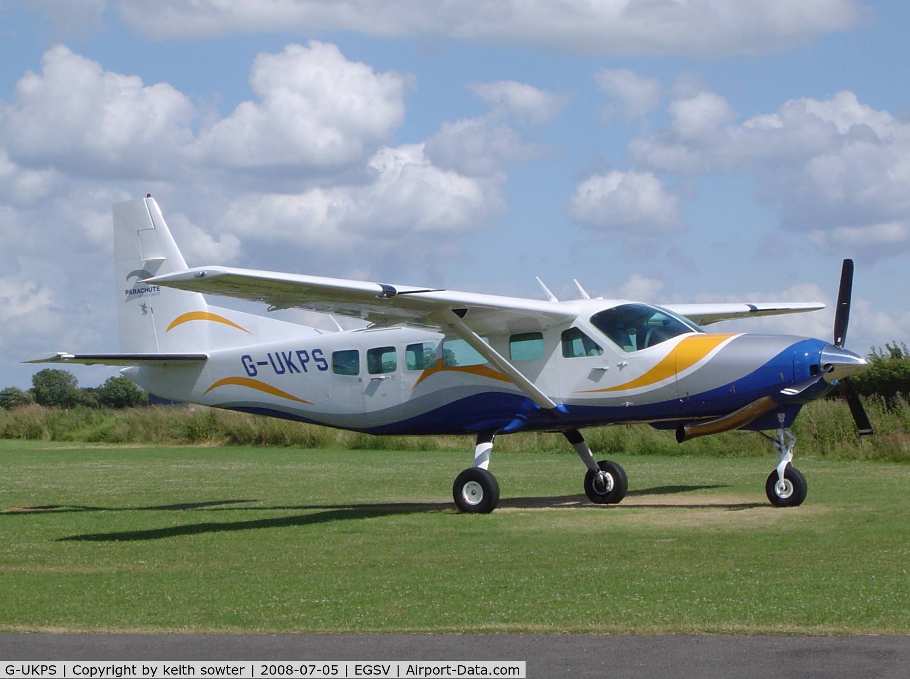G-UKPS, 2007 Cessna 208 Caravan 1 C/N 20800423, Based aircraft for Para Dropping