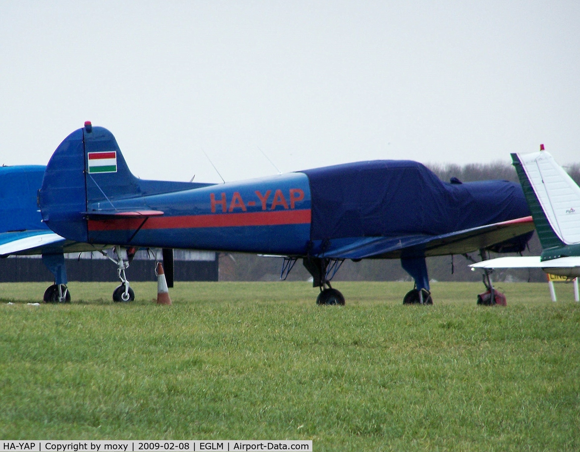 HA-YAP, 1979 Yakovlev Yak-18T C/N 22202034023, YAK-18T at White Waltham