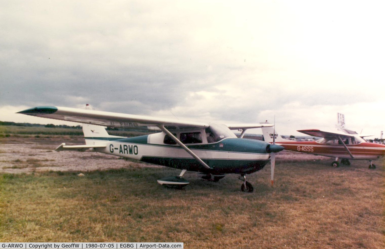 G-ARWO, 1962 Cessna 172C C/N 17249187, PFA Rally 1980