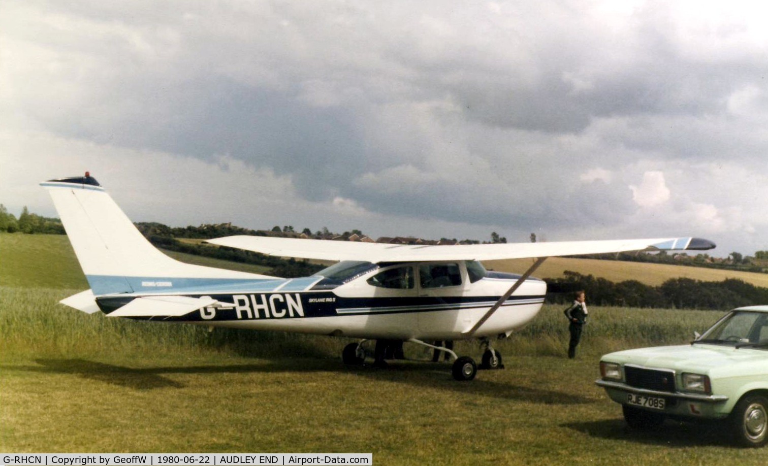 G-RHCN, 1980 Reims FR182 Skylane RG C/N 0054, Audley End Air Day 1980