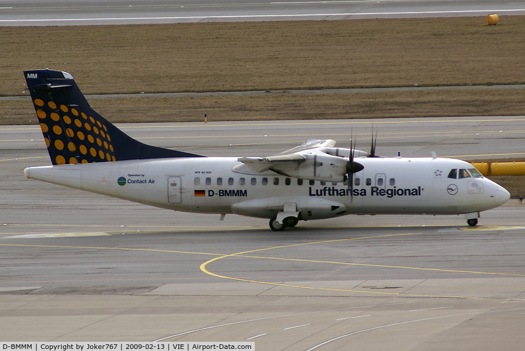 D-BMMM, 1997 ATR 42-500 C/N 546, Lufthansa Regional (Contact Air) Aérospatiale ATR-42-512