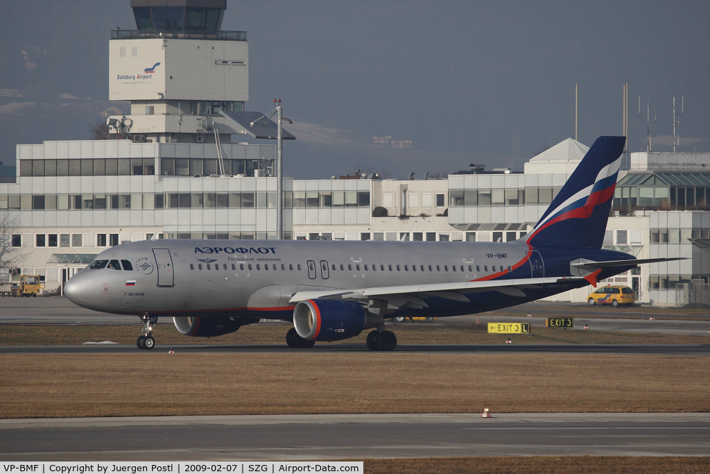 VP-BMF, 2008 Airbus A320-214 C/N 3711, Aeroflot Airbus A320-214