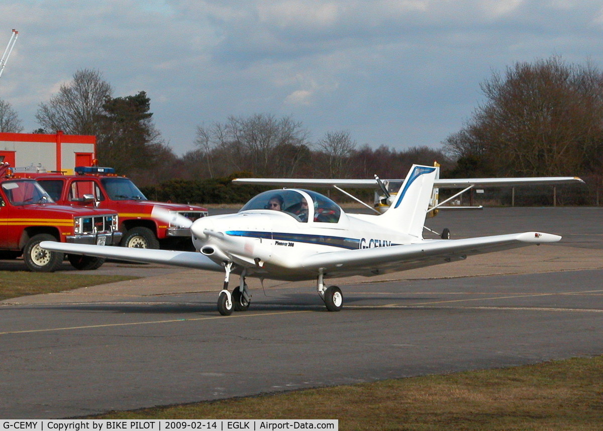 G-CEMY, 2007 Alpi Aviation Pioneer 300 C/N PFA 330-14440, TAXYING OUT TO DEPART