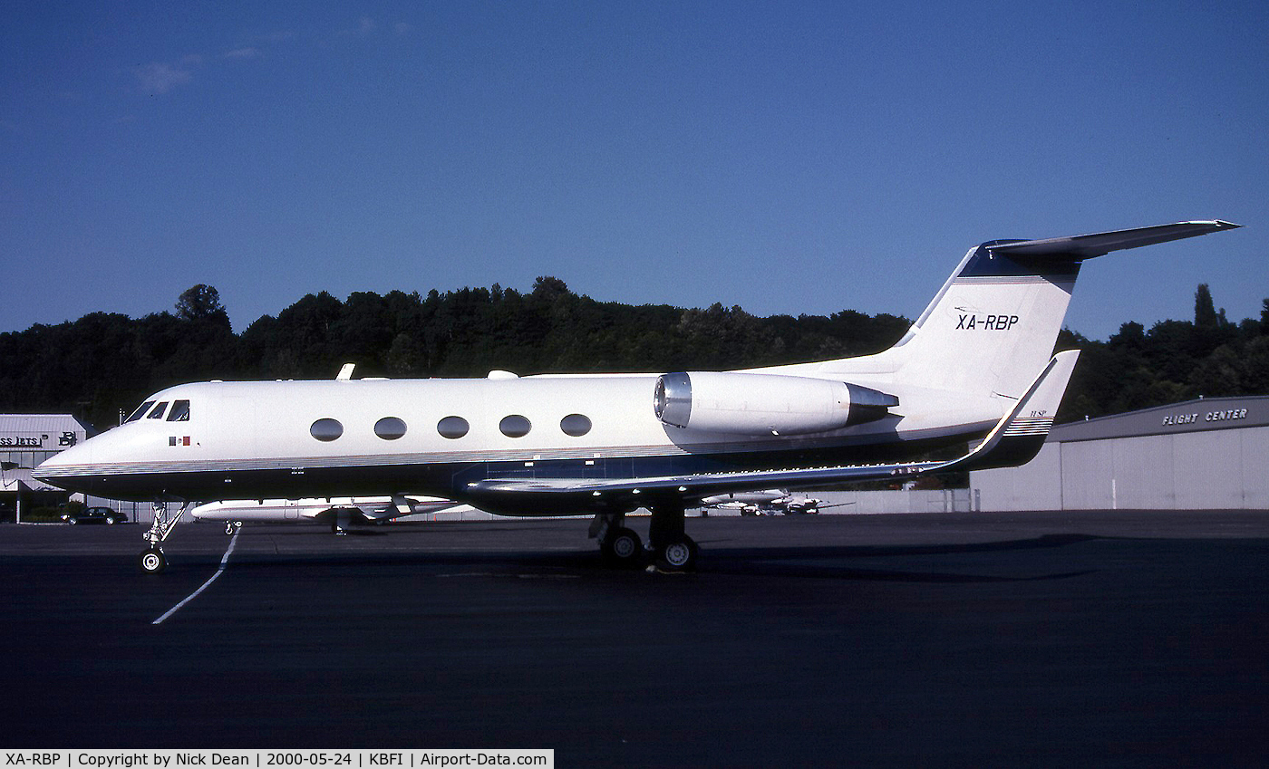 XA-RBP, 1968 Grumman G1159 Gulfstream IISP C/N 014, KBFI